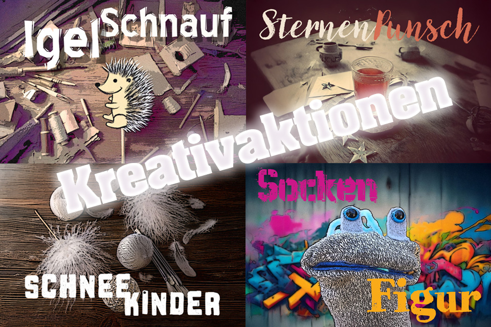 Mehr zu den Kreativaktionen...